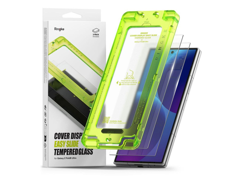 Ringke Cover Display Easy Slide 2-Pack do Galaxy Z Fold 8 Ultra Cle