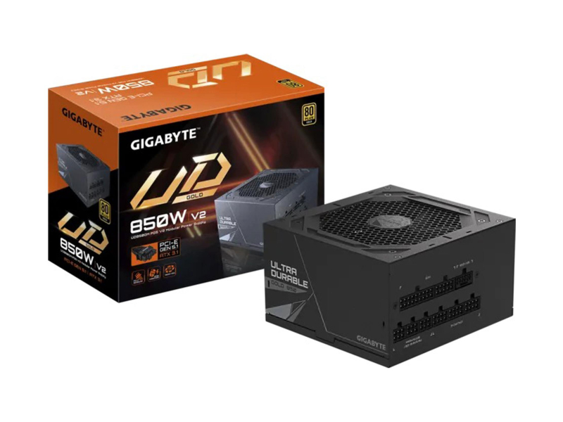 Gigabyte UD850GM PG5 V2 850W 80 Plus Gold ATX 3.1
