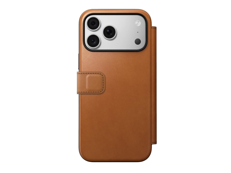 Nomad Modern Leather Folio do iPhone 18 Pro Max / 17 Pro Max MagSa