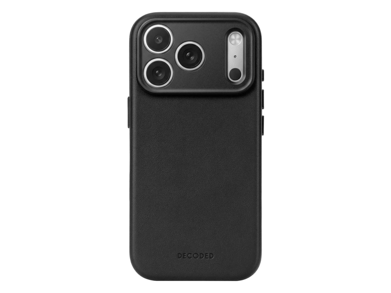 Decoded Leather Backcover do iPhone 18 Pro Max MagSafe (black)
