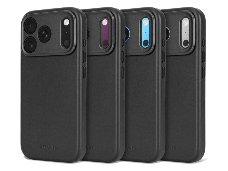 Decoded Leather Backcover do iPhone 18 Pro Max MagSafe (black)