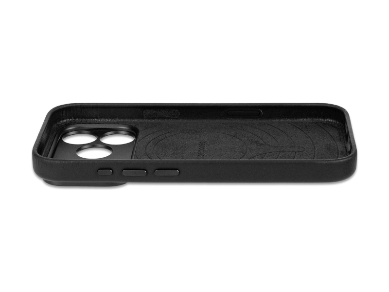 Decoded Leather Backcover do iPhone 18 Pro Max MagSafe (black)