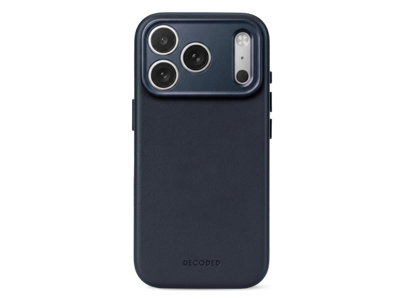 Decoded Leather Backcover do iPhone 18 Pro Max MagSafe (midnight)