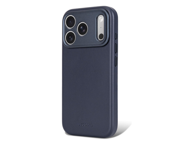 Decoded Leather Backcover do iPhone 18 Pro Max MagSafe (midnight)