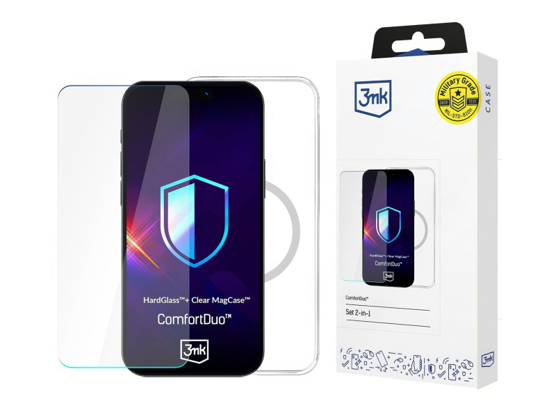 3mk ComfortDuo Clear MagCase do iPhone 17 Pro Max/ 18 Pro Max
