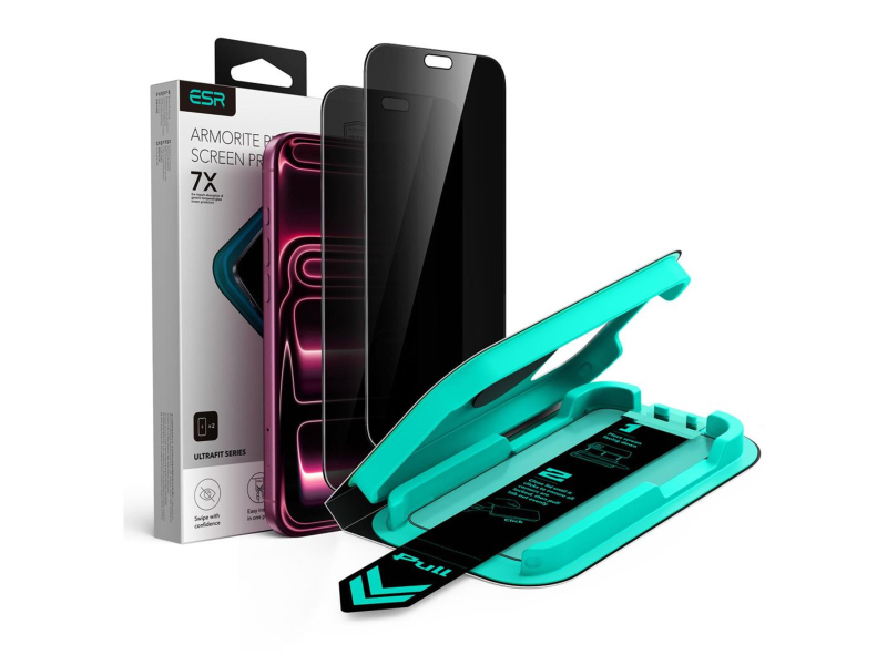 ESR Szkło Prywatyzujące Ultrafit Armorite Tempered Glass 2-Pack
