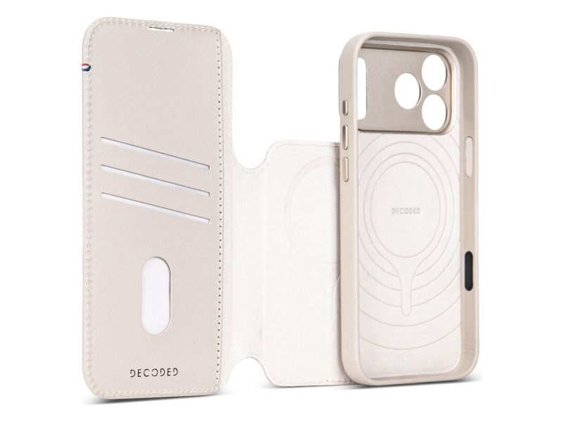 Decoded Leather Detachable Wallet do iPhone 18 Pro Max MagSafe (taup)