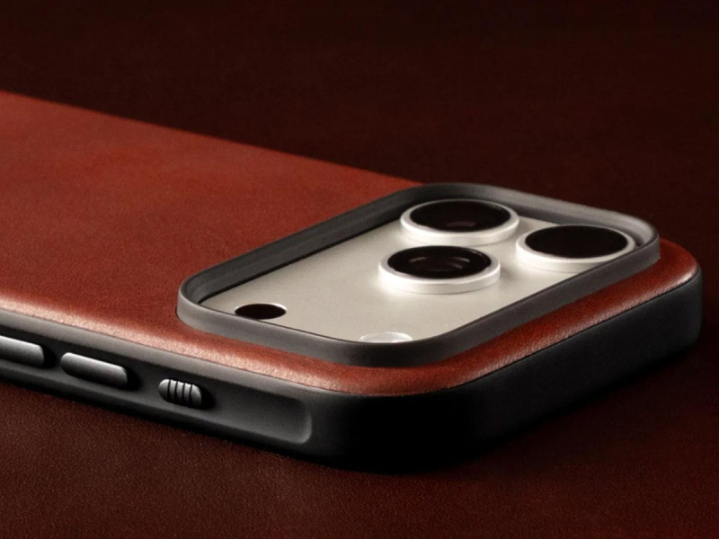 Nomad Modern Leather Case do iPhone 18 Pro Max / 17 Pro Max MagSafe