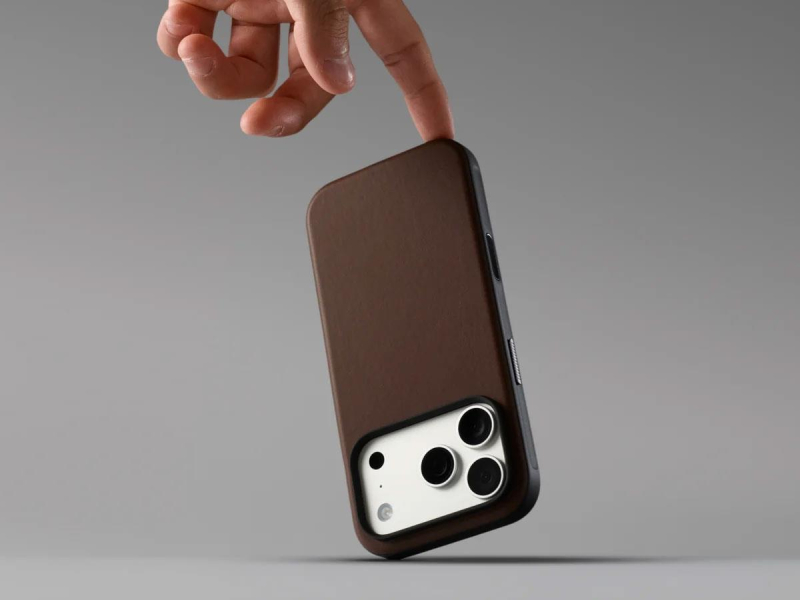 Nomad Modern Leather Case do iPhone 18 Pro Max / 17 Pro Max MagSaf