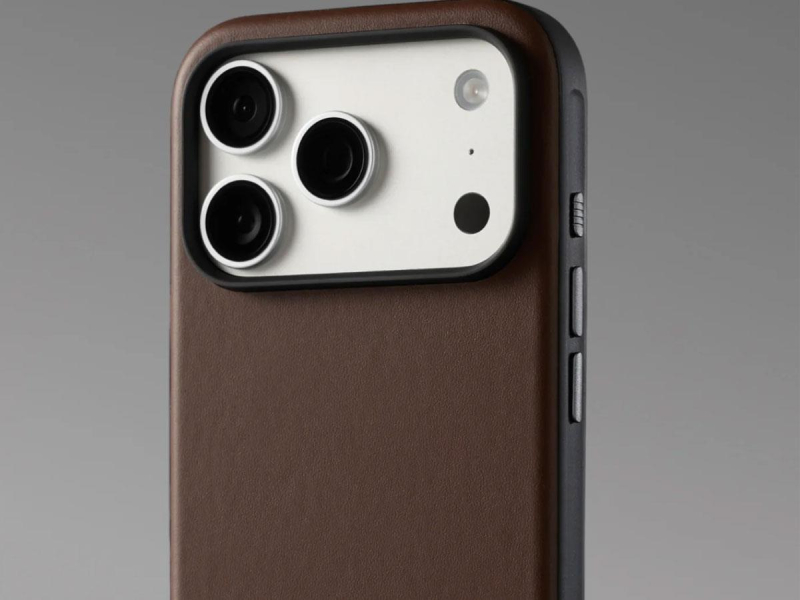 Nomad Modern Leather Case do iPhone 18 Pro Max / 17 Pro Max MagSaf