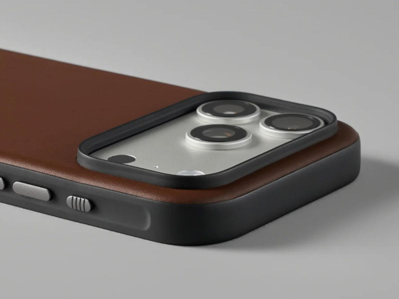 Nomad Modern Leather Case do iPhone 18 Pro Max / 17 Pro Max MagSaf