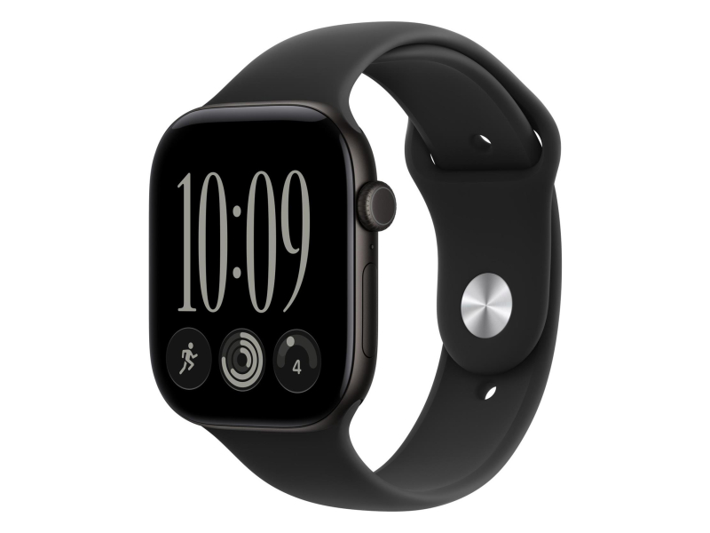 Apple 46mm Black Sport Band - S/M