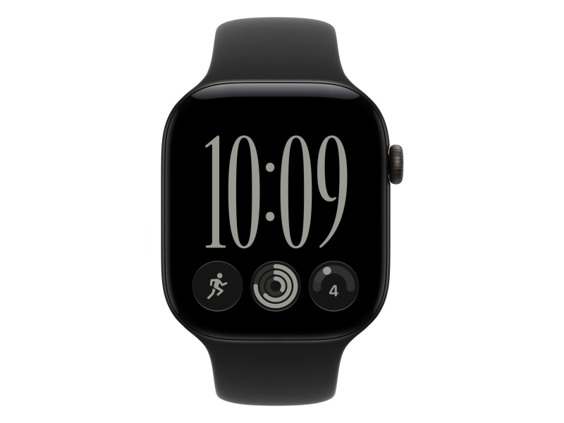 Apple 46mm Black Sport Band - S/M