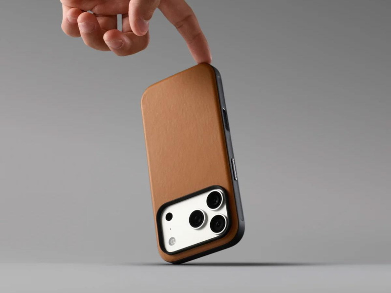Nomad Modern Leather Case do iPhone 18 Pro Max / 17 Pro Max MagSaf