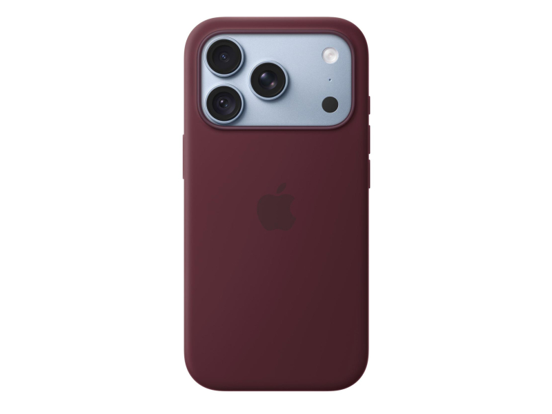 Apple Silikonowe etui z Magsafe do iPhone 18 Pro burgund