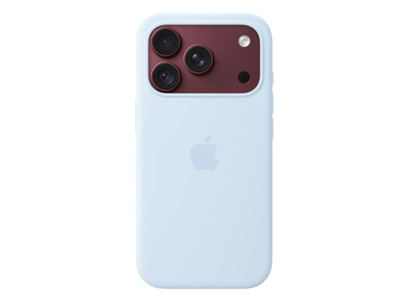 Apple Silikonowe etui z Magsafe do iPhone 18 Pro chłodny błękit