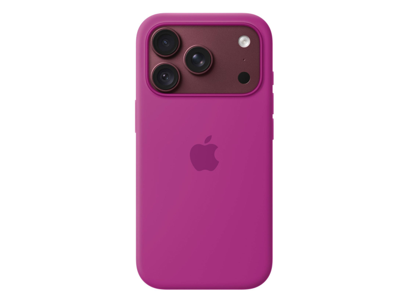 Apple Silikonowe etui z Magsafe do iPhone 18 Pro magenta