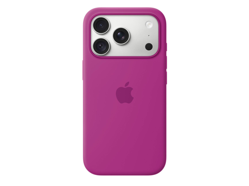 Apple Silikonowe etui z Magsafe do iPhone 18 Pro magenta
