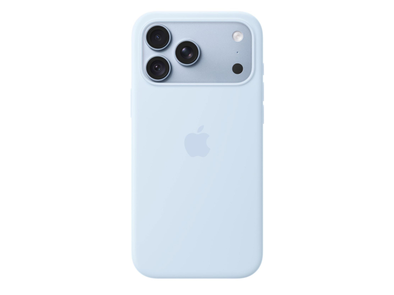 Apple Silikonowe etui z Magsafe do iPhone 18 Pro Max błękit