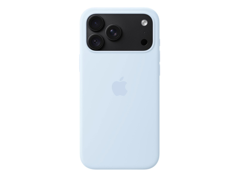 Apple Silikonowe etui z Magsafe do iPhone 18 Pro Max błękit