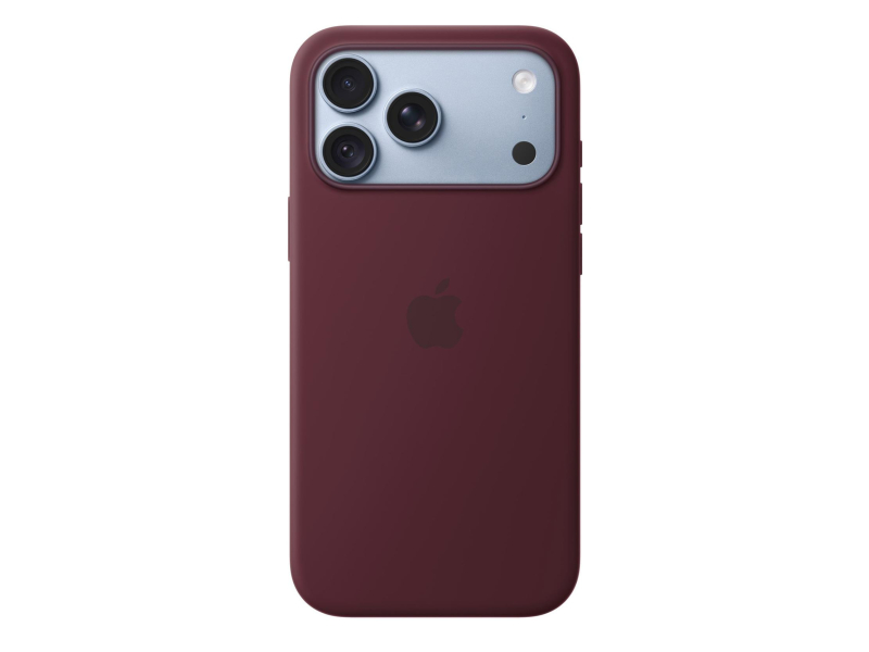Apple Silikonowe etui z Magsafe do iPhone 18 Pro Max burgund
