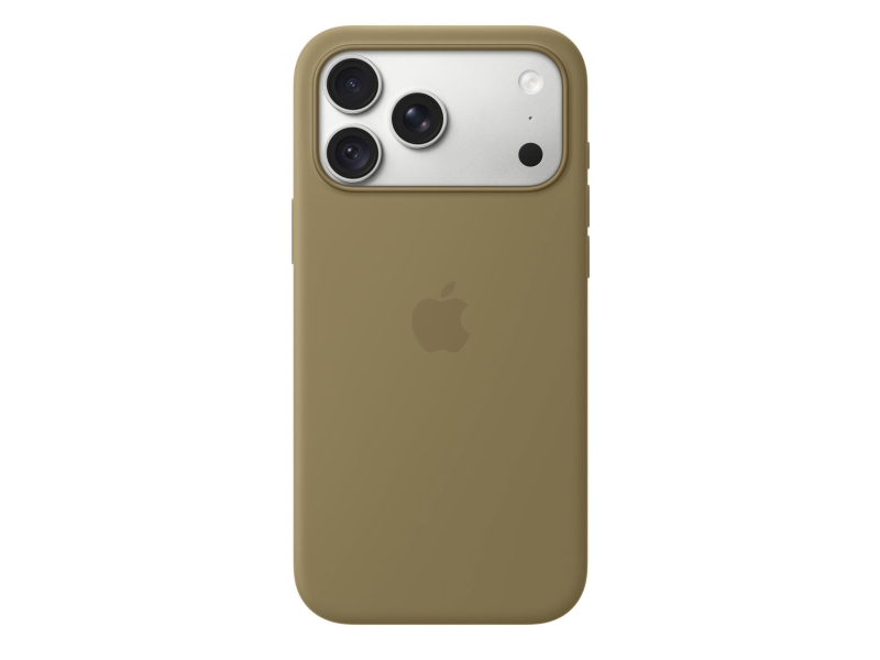 Apple Silikonowe etui z Magsafe do iPhone 18 Pro Max oliwka