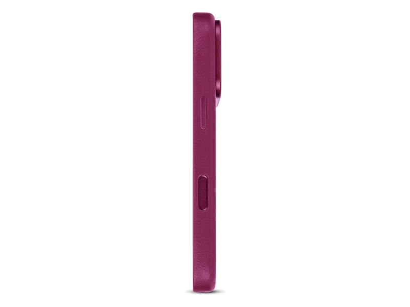 Decoded Leather Backcover do iPhone 18 Pro MagSafe (aubergine)