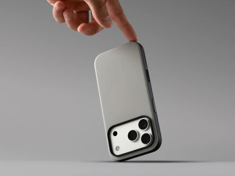 Nomad Sport Case do iPhone 18 Pro / 17 Pro MagSafe (lunar gray)