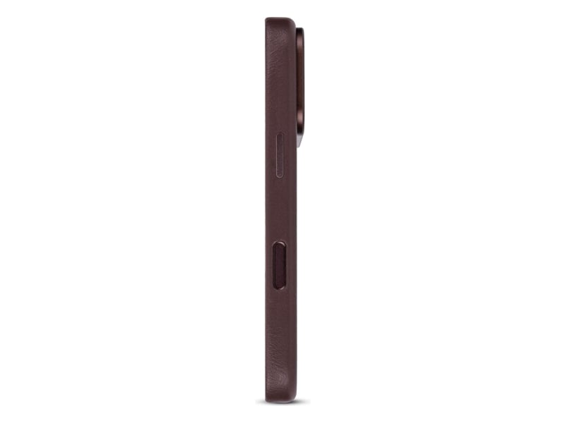 Decoded Leather Backcover do iPhone 18 Pro MagSafe (chocolat brown)