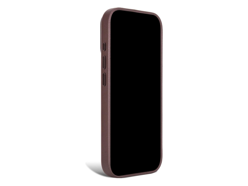 Decoded Leather Backcover do iPhone 18 Pro MagSafe (chocolat brown)