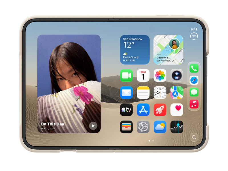 Apple Etui do iPhone Duo piasek