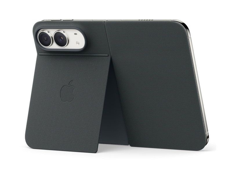 Apple Folio do iPhone Duo z podpórką granat