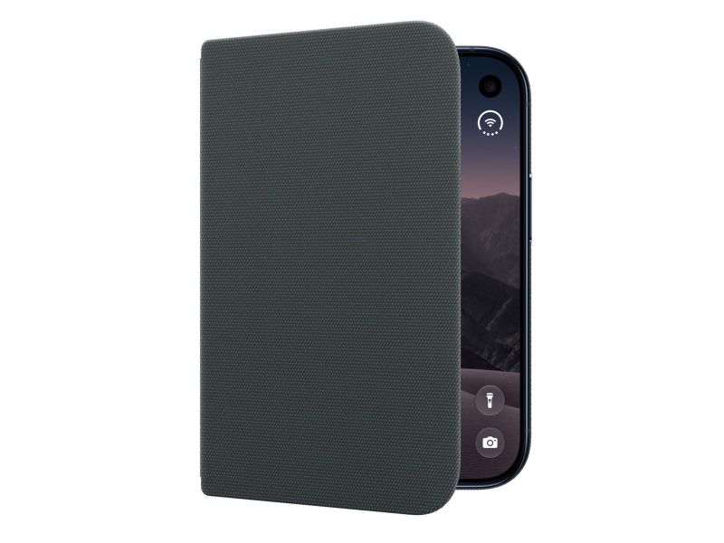 Apple Folio do iPhone Duo z podpórką granat