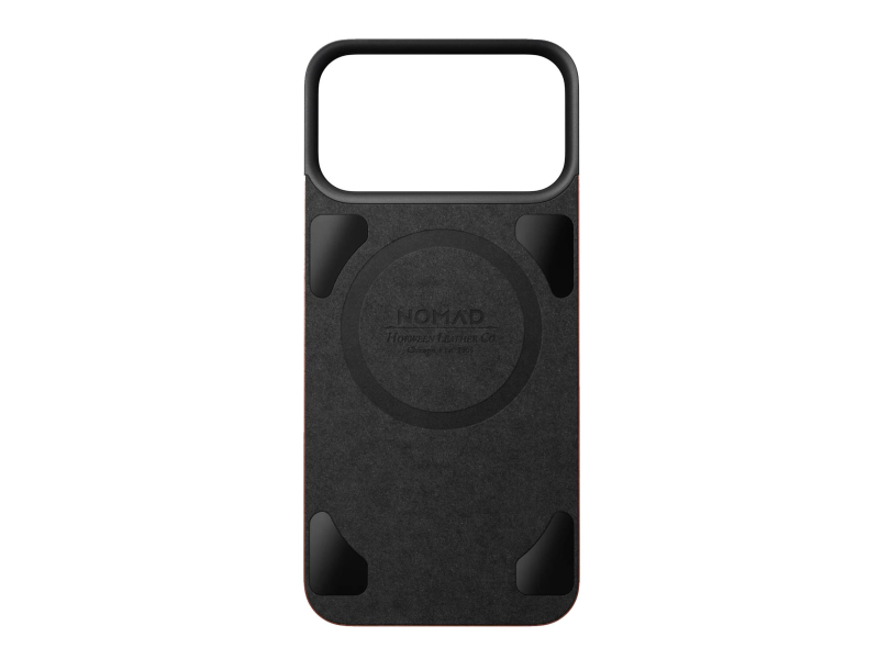 Nomad Magnetic Leather Back iPhone 18 Pro Max / 17 Pro Max MagSafe