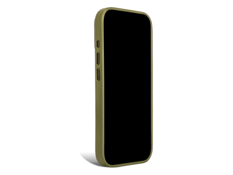 Decoded Leather Backcover do iPhone 18 Pro MagSafe (moss green)