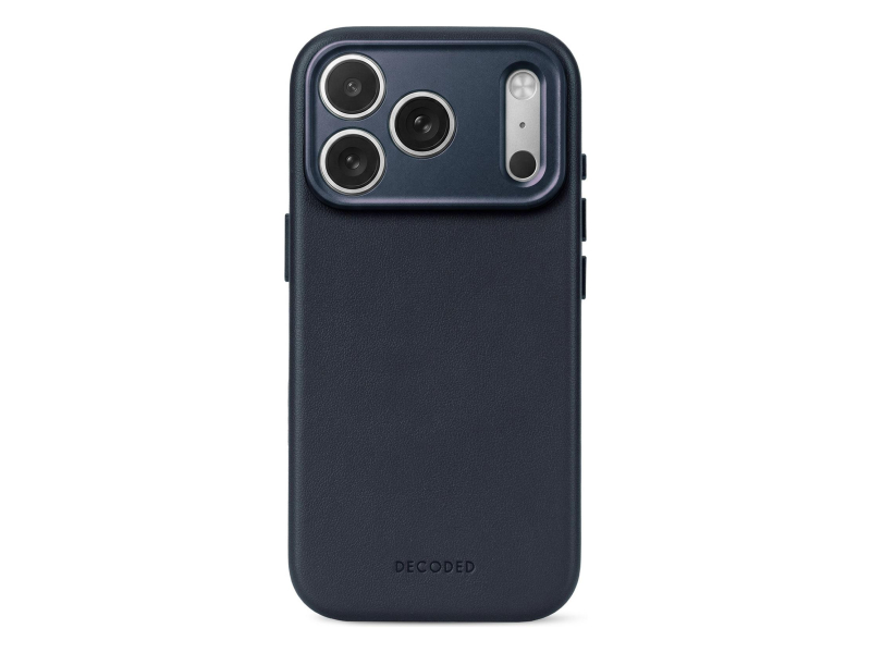 Decoded Leather Backcover do iPhone 18 Pro MagSafe (midnight)