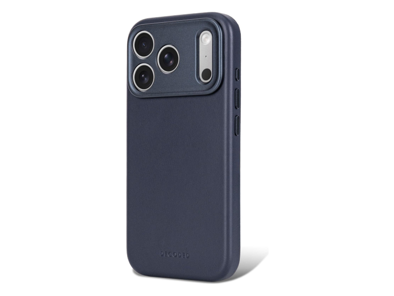 Decoded Leather Backcover do iPhone 18 Pro MagSafe (midnight)