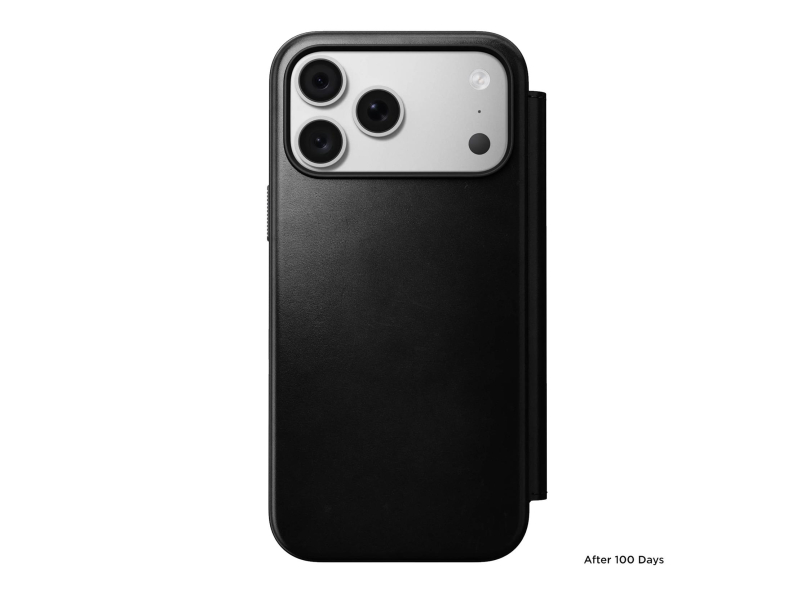 Nomad Modern Leather Folio do iPhone 18 Pro Max / 17 Pro Max MagSa