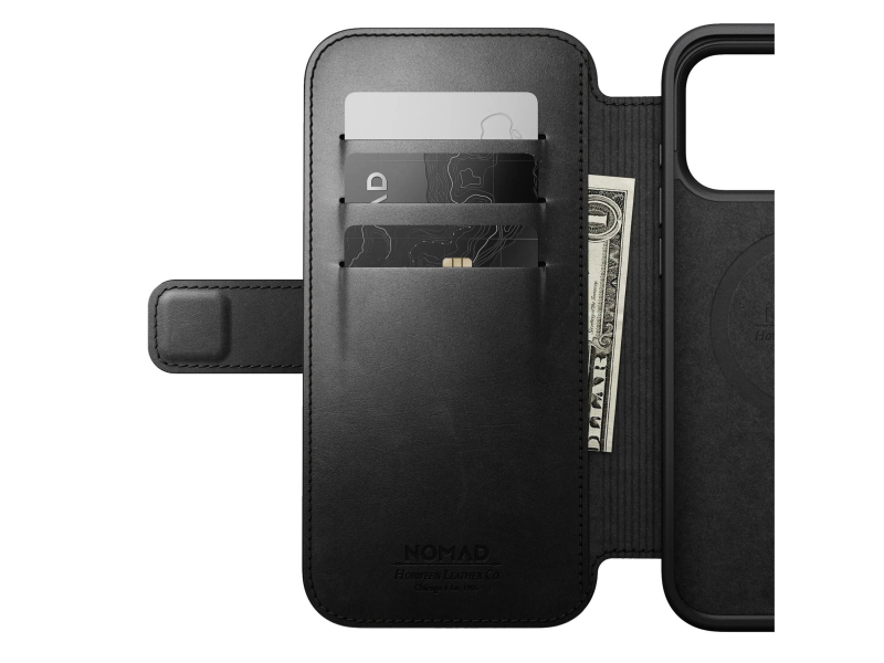 Nomad Modern Leather Folio do iPhone 18 Pro Max / 17 Pro Max MagSa