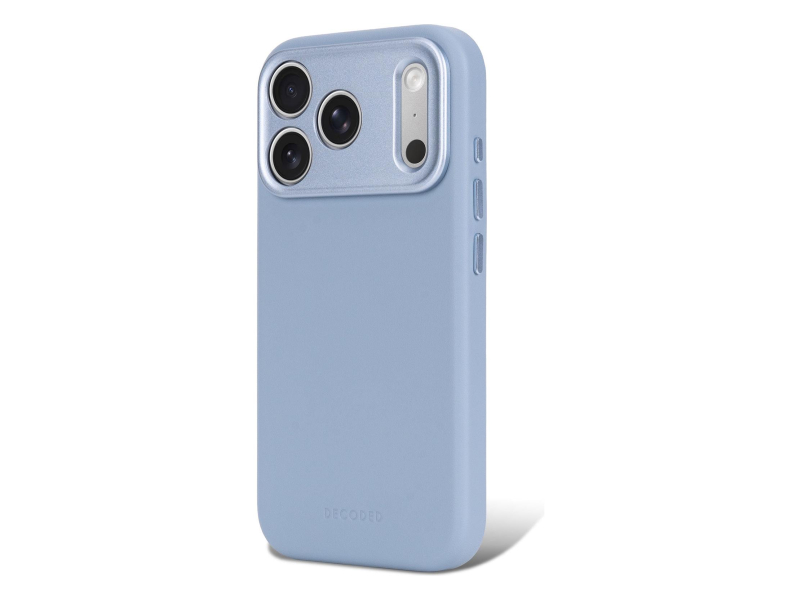 Decoded Leather Backcover do iPhone 18 Pro MagSafe (sky blue)