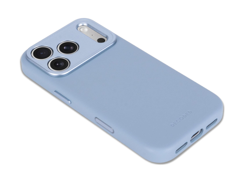 Decoded Leather Backcover do iPhone 18 Pro MagSafe (sky blue)