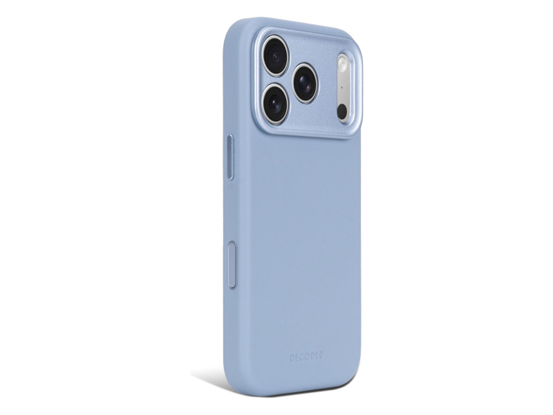 Decoded Leather Backcover do iPhone 18 Pro MagSafe (sky blue)