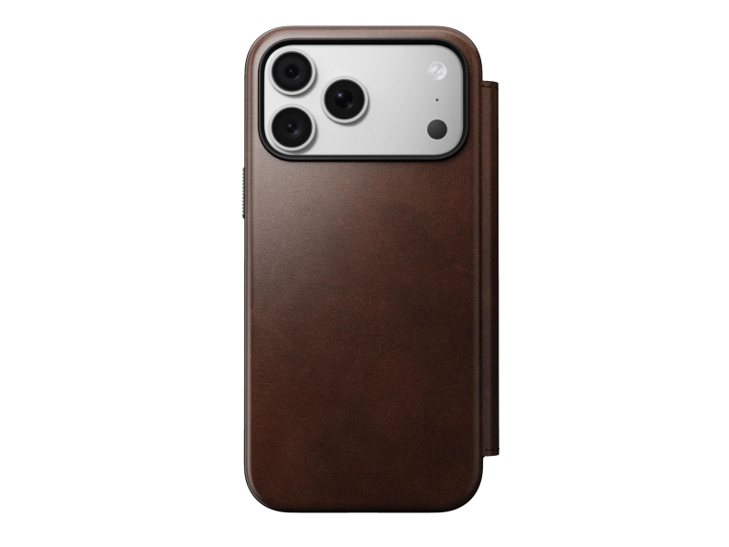 Nomad Modern Leather Folio do iPhone 18 Pro Max / 17 Pro Max MagSa
