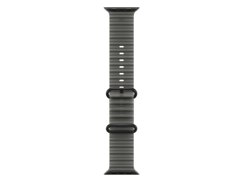 Apple 49mm Translucent Black Ocean Band - Black Titanium Finish