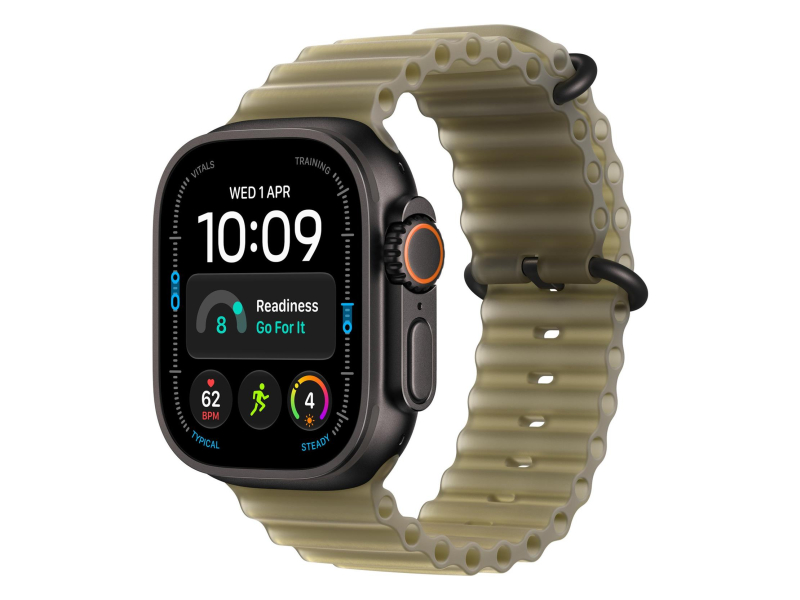 Apple 49mm Translucent Kelp Ocean Band - Black Titanium Finish