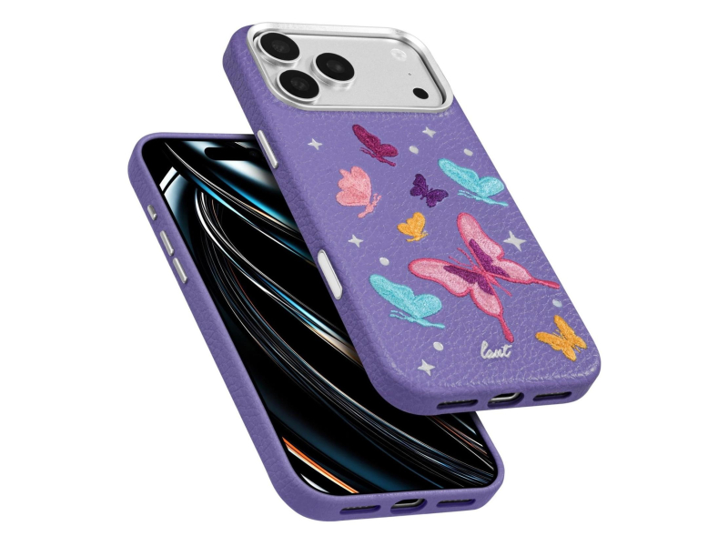 Laut Twine Edge do iPhone 18 Pro Max MagSafe (lilac butterfly)
