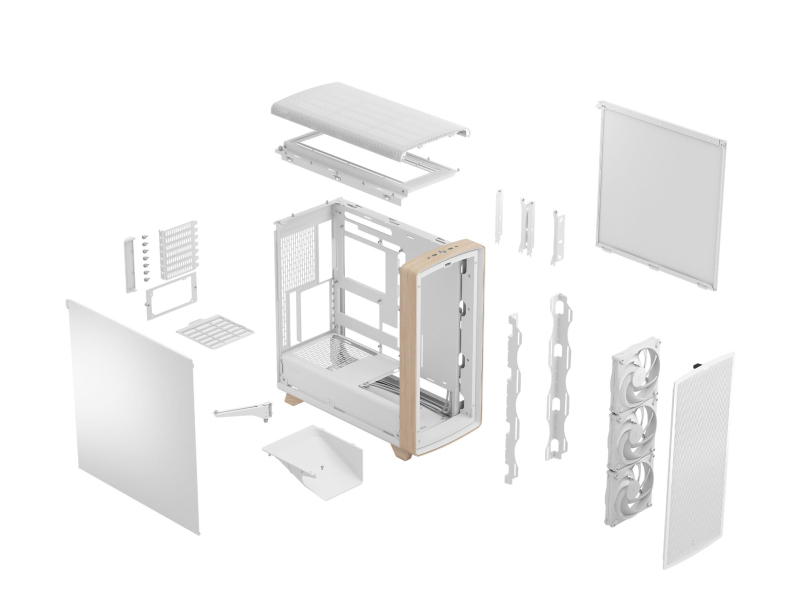 Fractal Design Summit Chalk White Solid