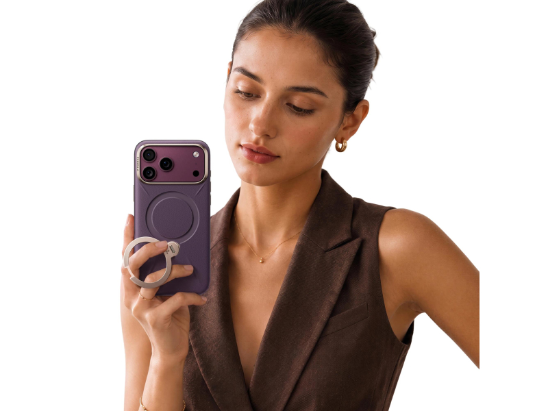 TORRAS Ostand Q3 VegSkin do iPhone 18 Pro Max / 17 Pro Max MagSafe
