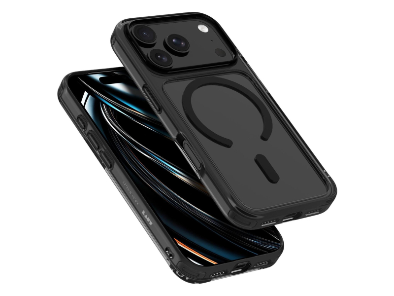 Laut Crystal Fluro do iPhone 18 Pro Max MagSafe (black crystal)