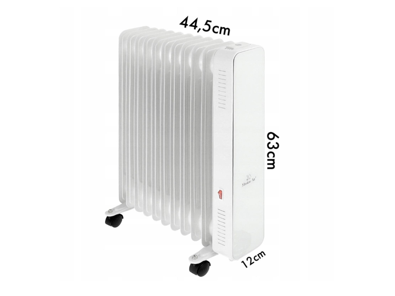 Mission Air Grzejnik olejowy OSLO 2500W White WiFi